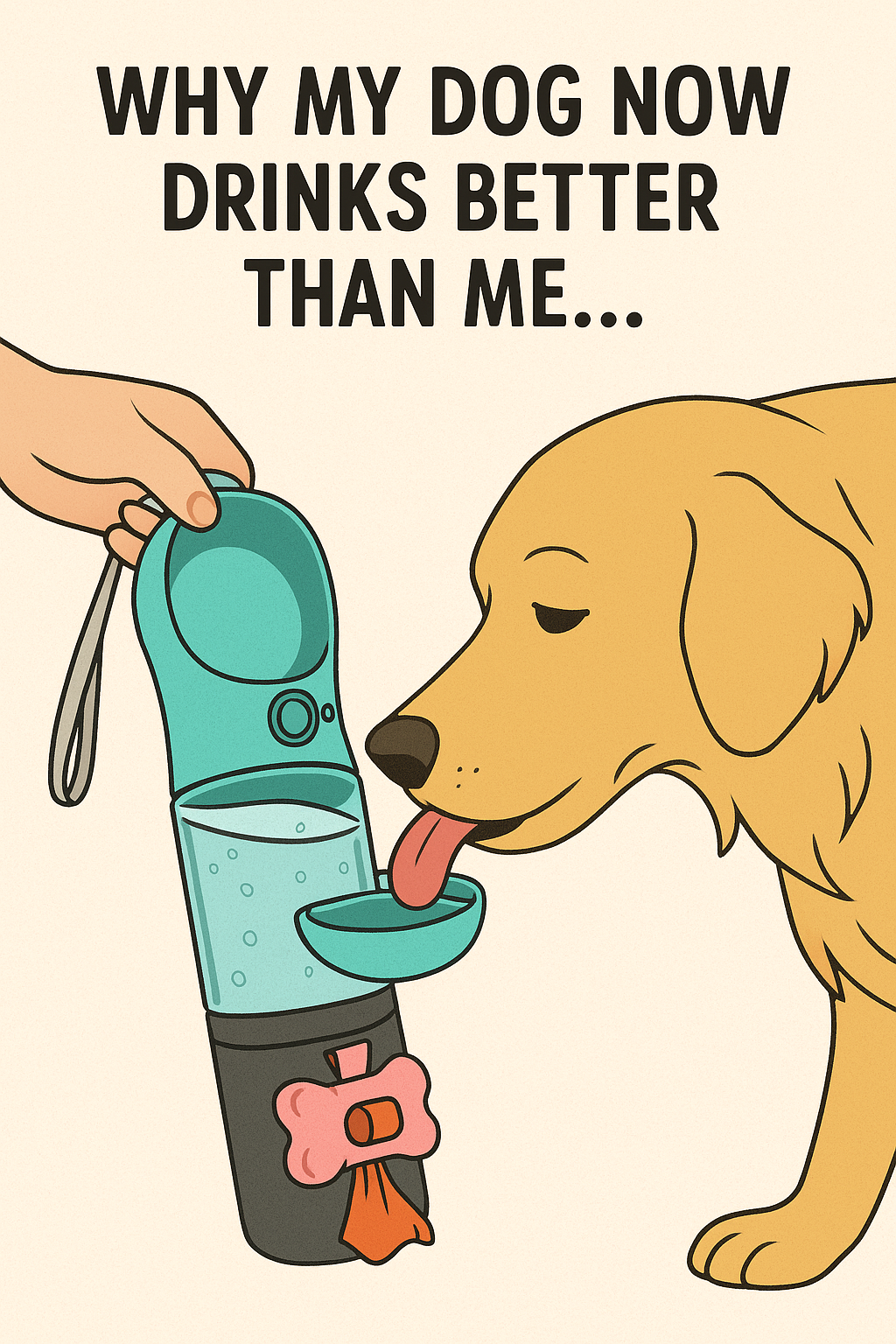 🐶💦 “Why My Dog Now Drinks Better Than Me…”